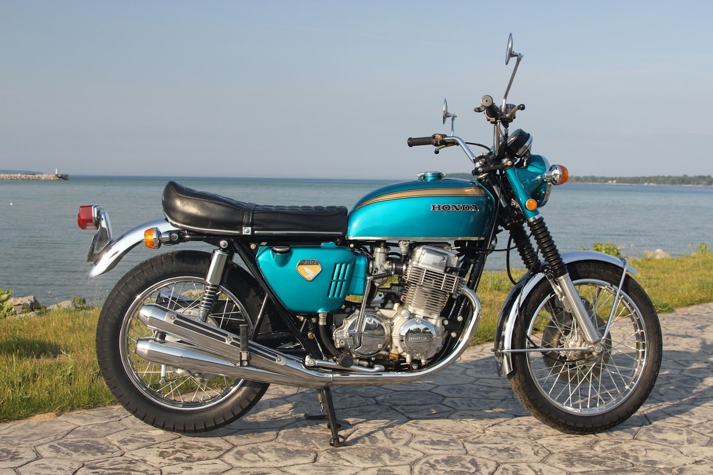 1969 Honda CB750 Four Sandcast Motorcycle courtesy of James Hewitt