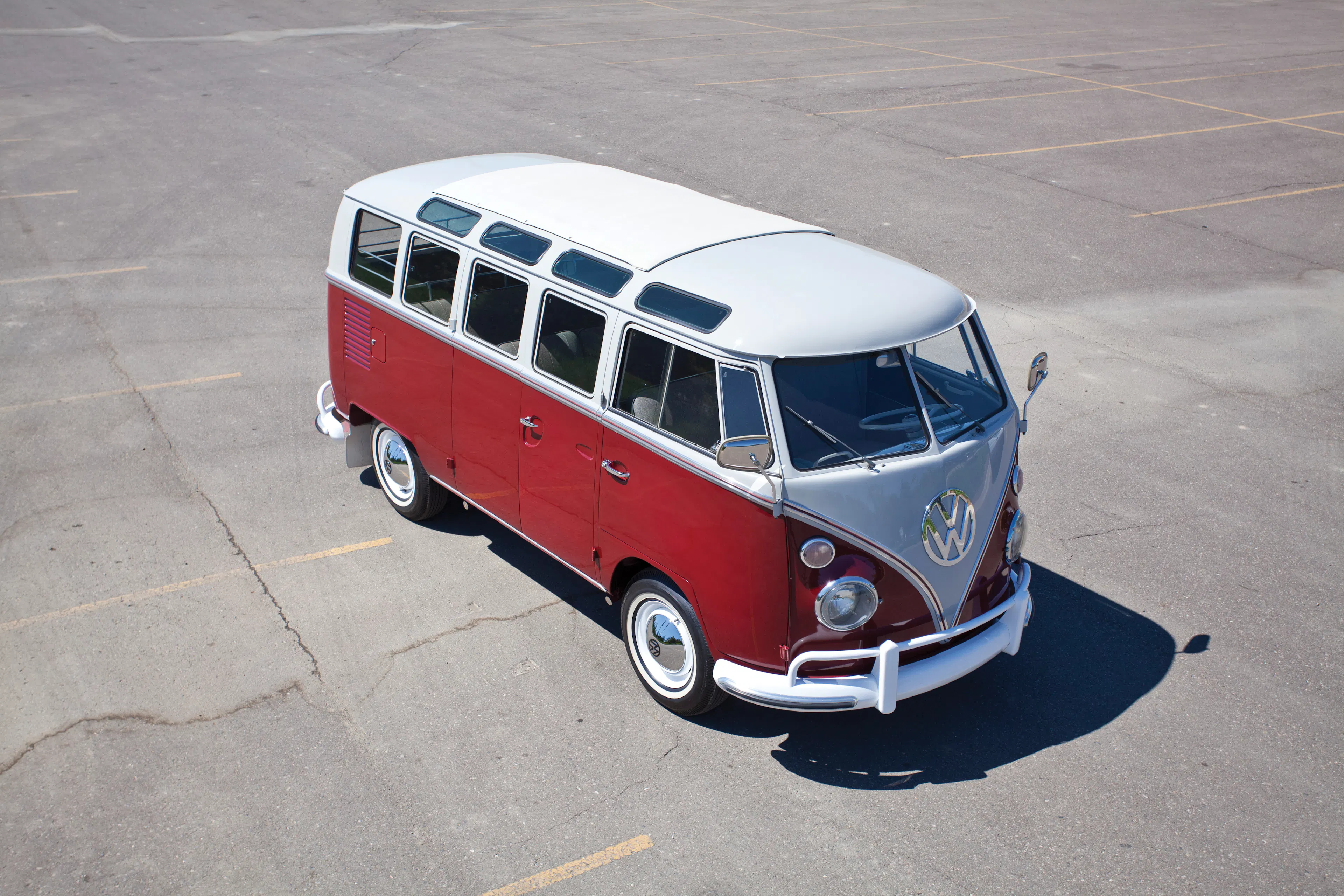 1966 Volkswagen Transporter Deluxe Microbus, 21-Window. Courtesy RM Sotheby's.