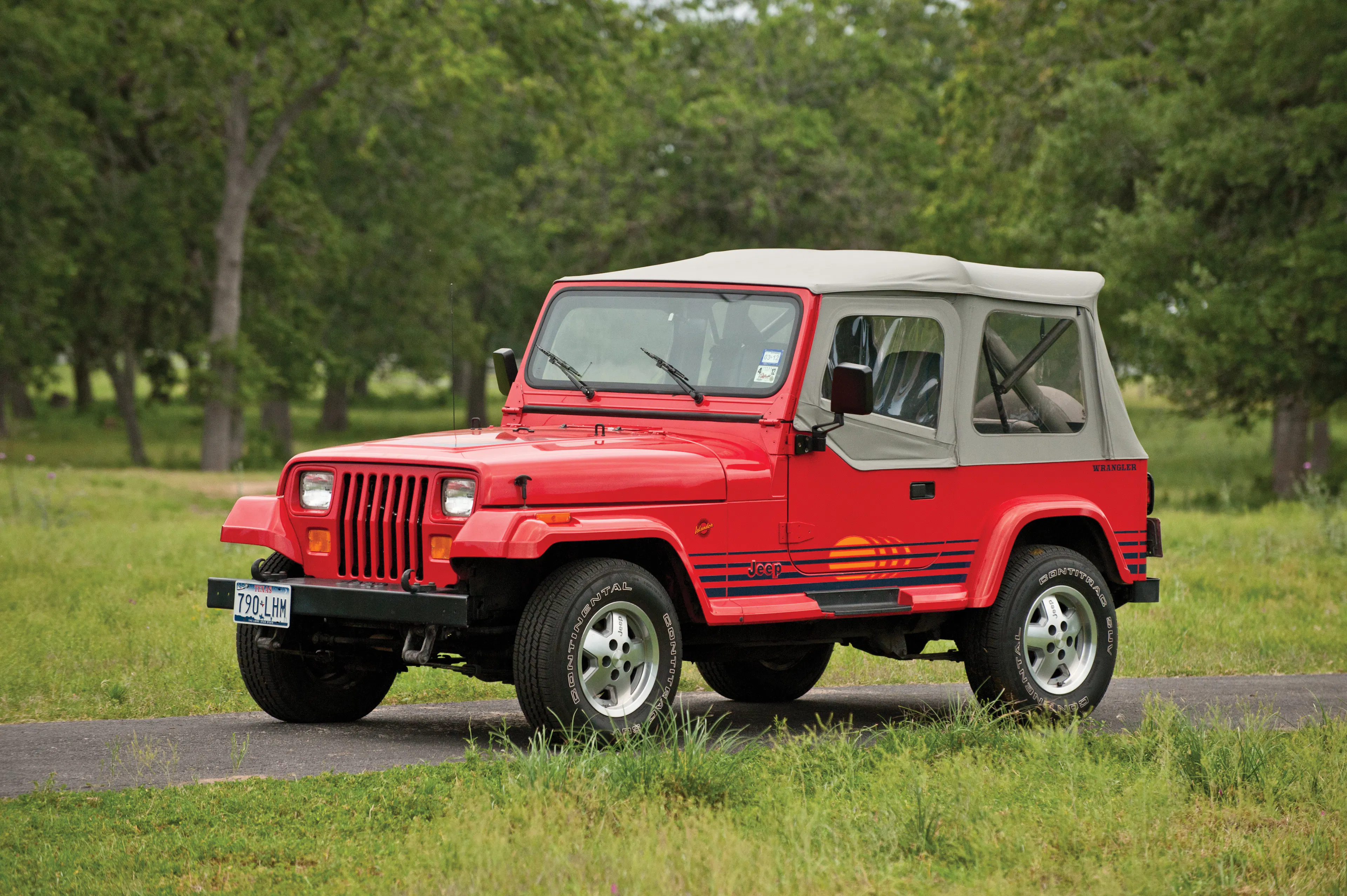 1989 Jeep Wrangler Islander Sport Utility Vehicle 4x4 - Image Courtesy of RM Auctions