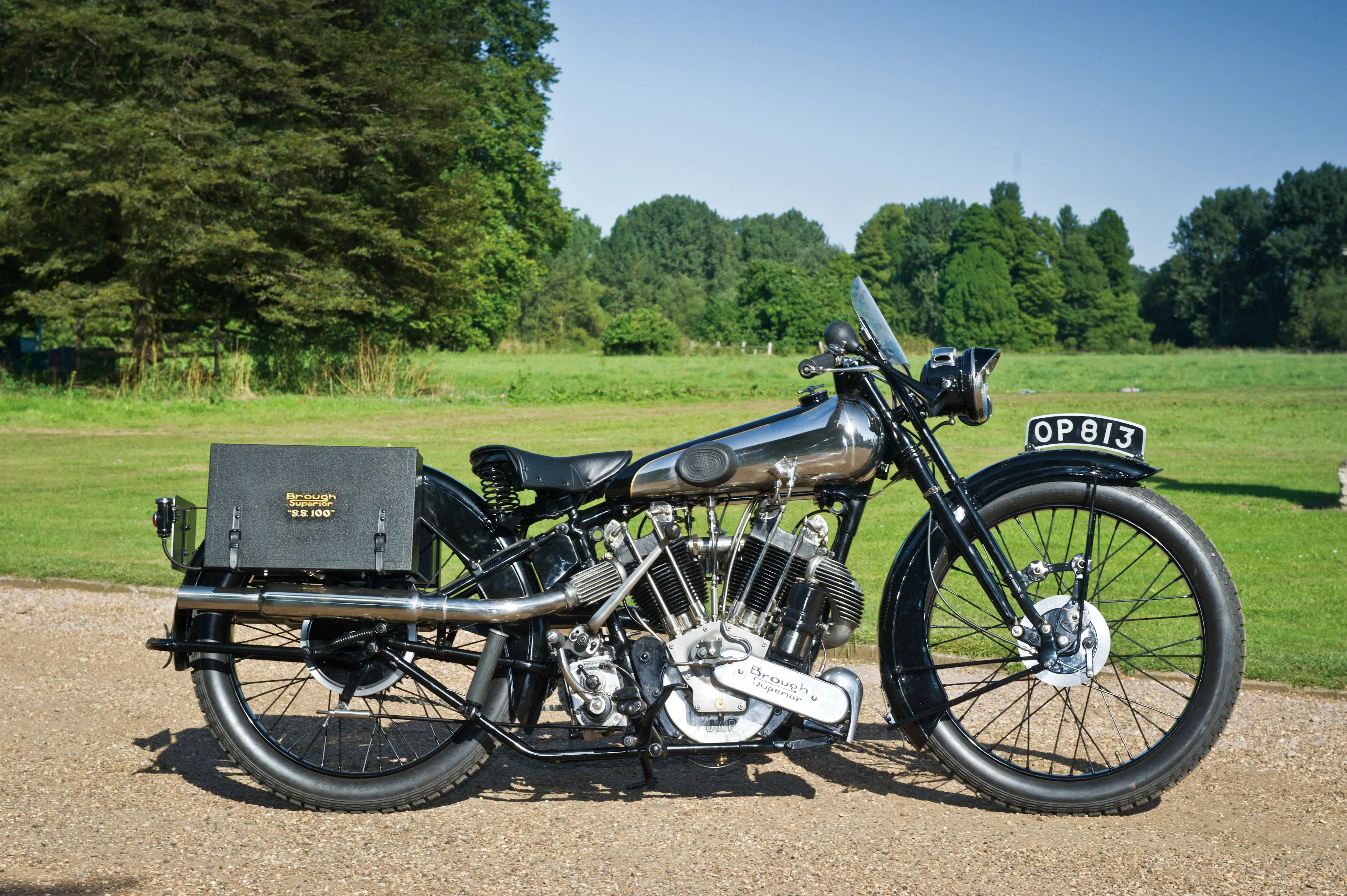 1926 Brough Superior SS100 Motorcycle - image courtesy of RM Auctions