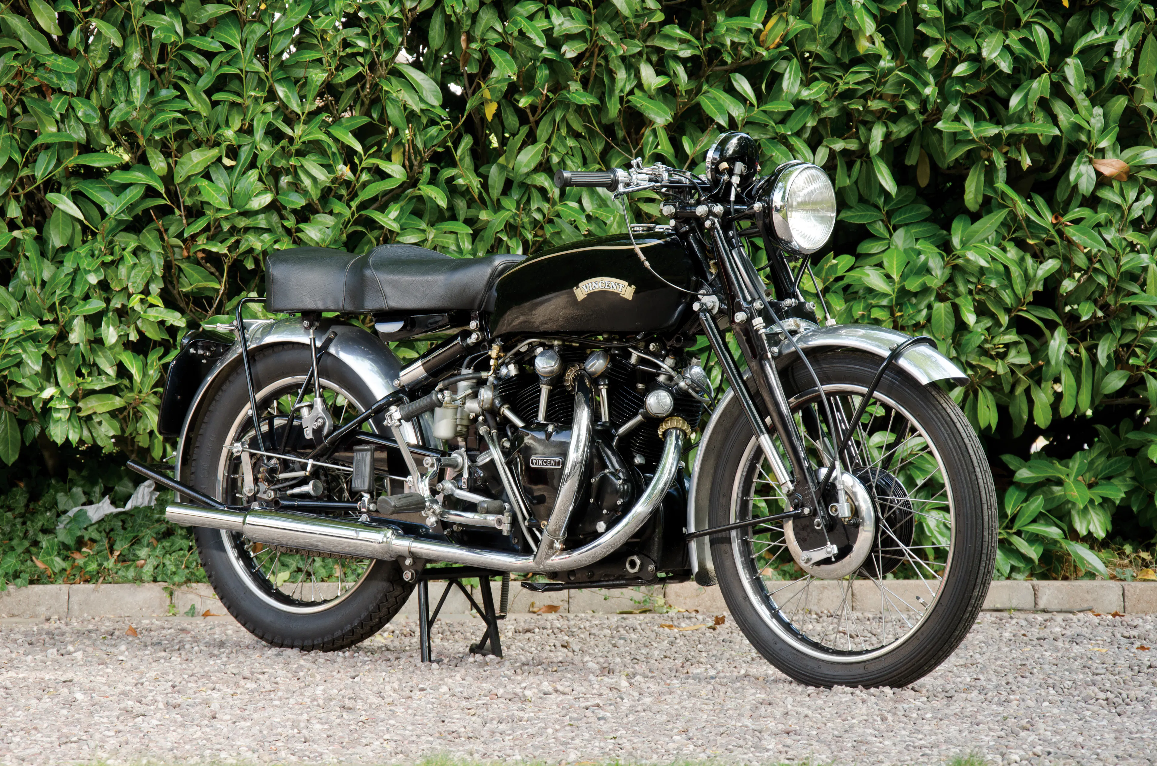 1952 Vincent Series C Black Shadow Motorcycle - image courtesy of RM Auctions