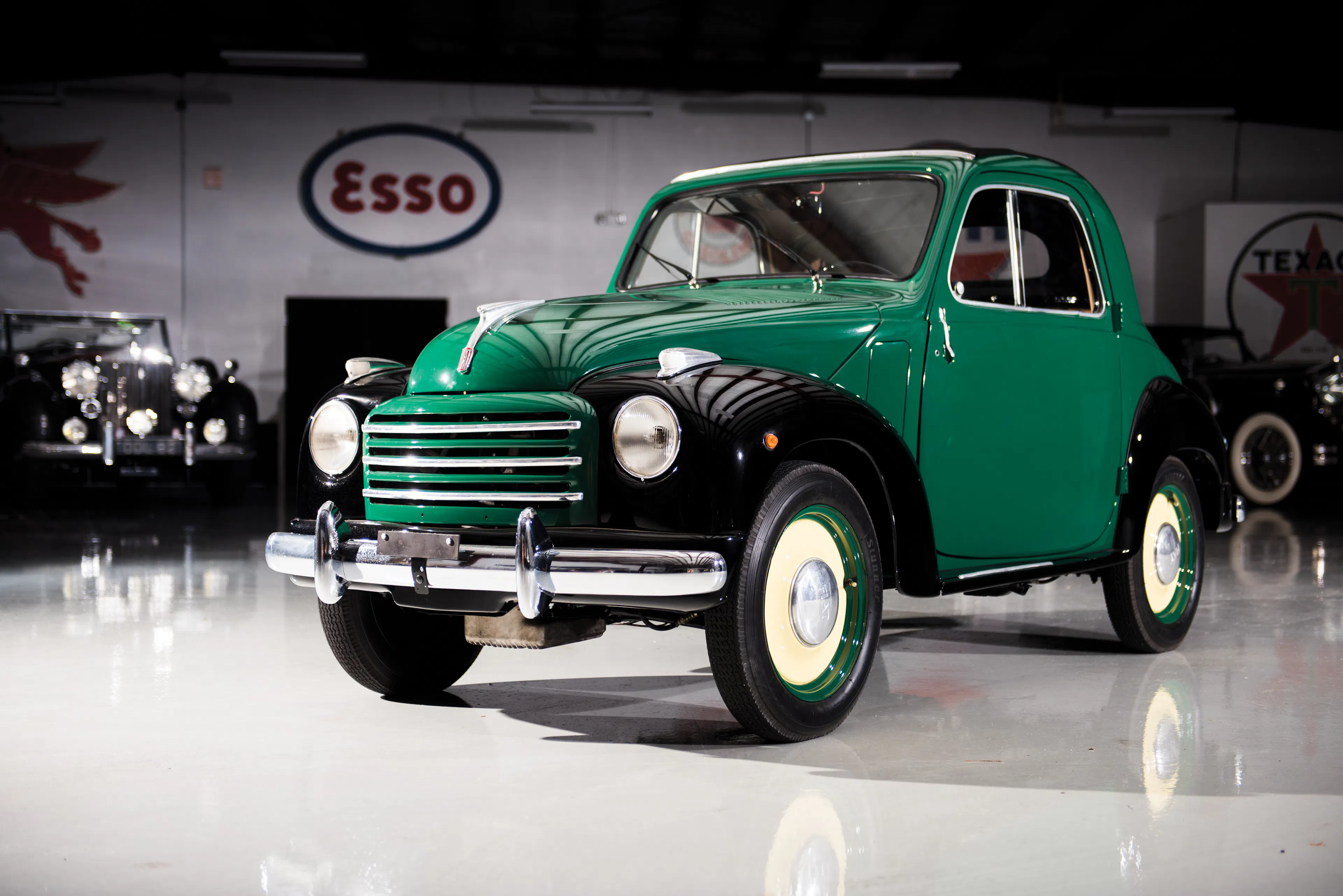 1952 Fiat 500 Topolino Coupe. Courtesy RM Sotheby's.