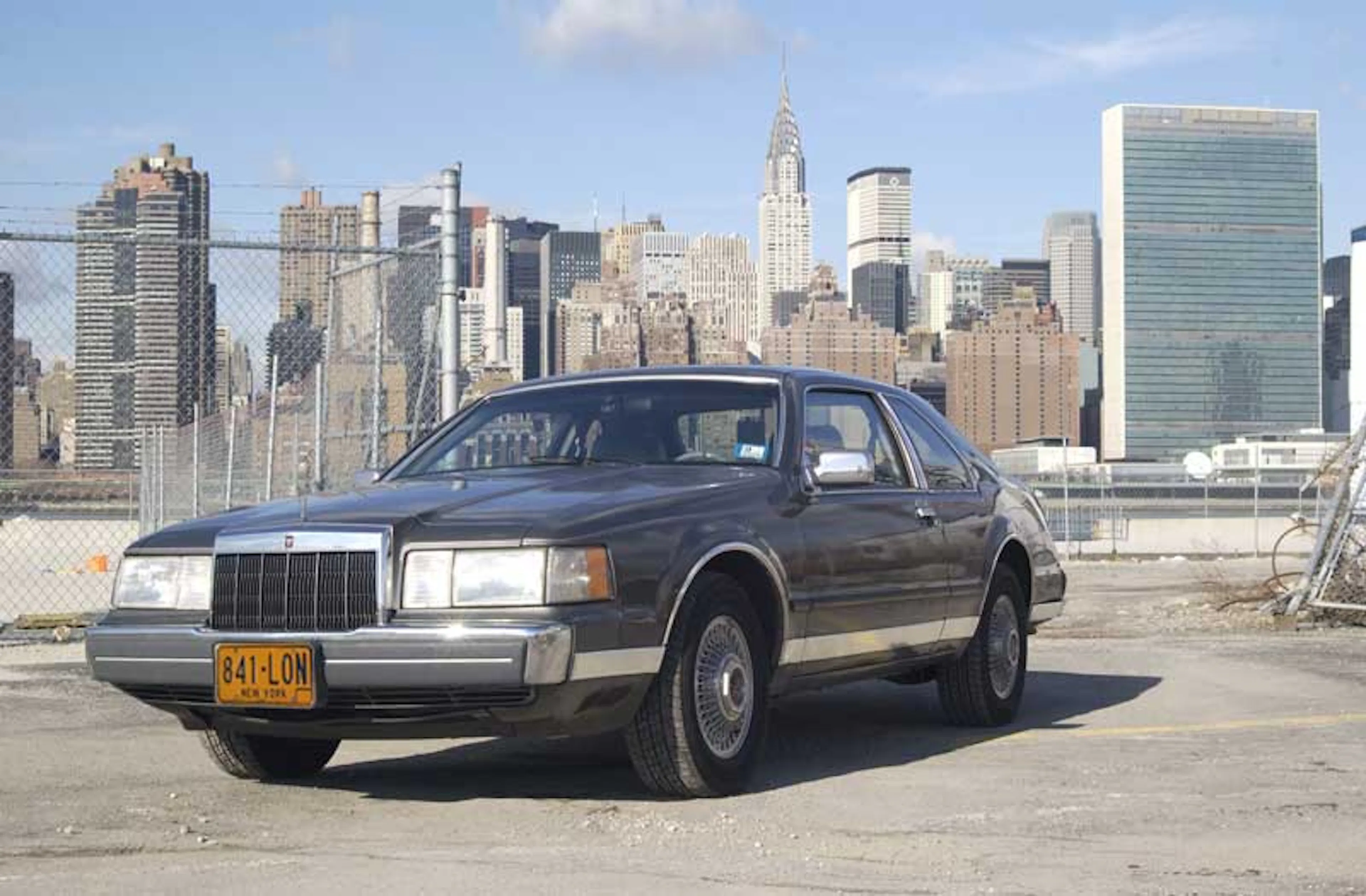 1989 Lincoln Continental Mk VII Bill Blass Edition Coupe